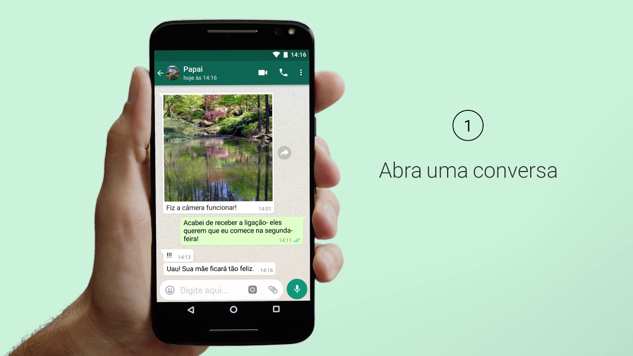 Como fazer chamadas de voz no whatsapp 1