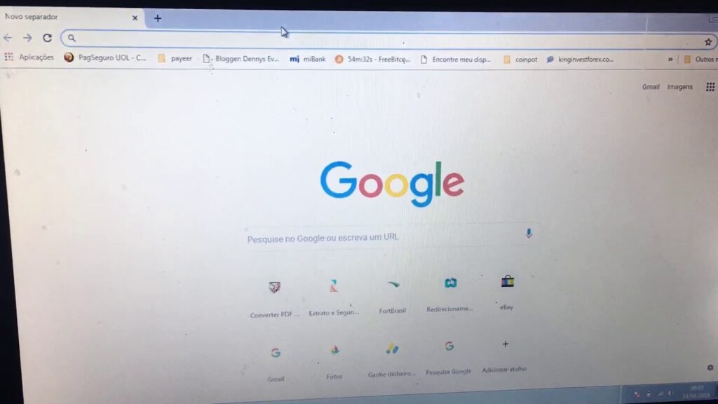Como limpar o historico da web do google 1