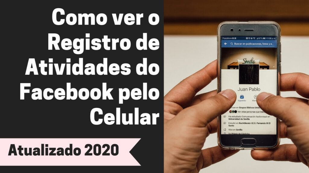 Como acessar o registro de atividades do facebook pelo celular 1