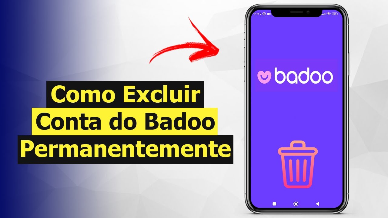 Como deletar uma conta no badoo 1