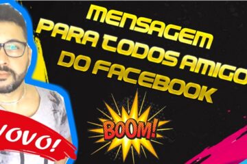 Como enviar uma mensagem para mais de um amigo no facebook