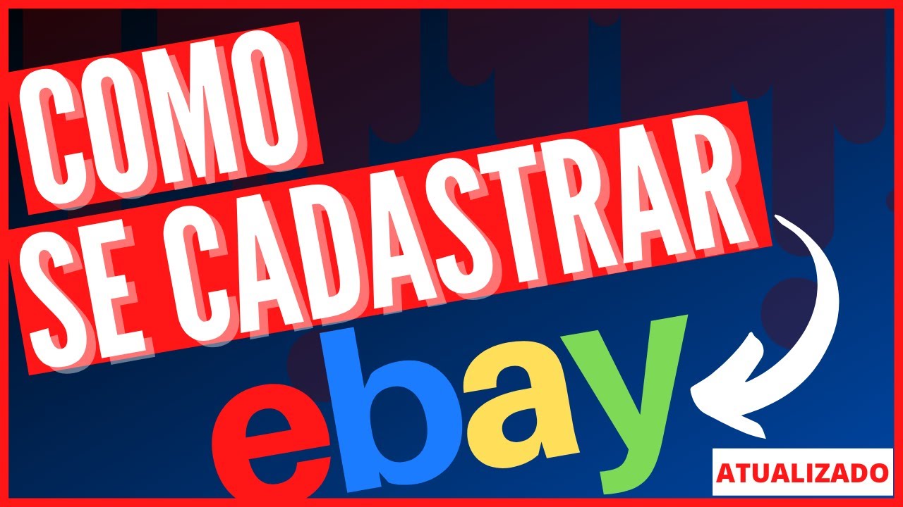 Como criar um cadastro no ebay 1