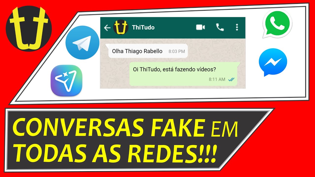 Como criar conversas fakes no facebook 1
