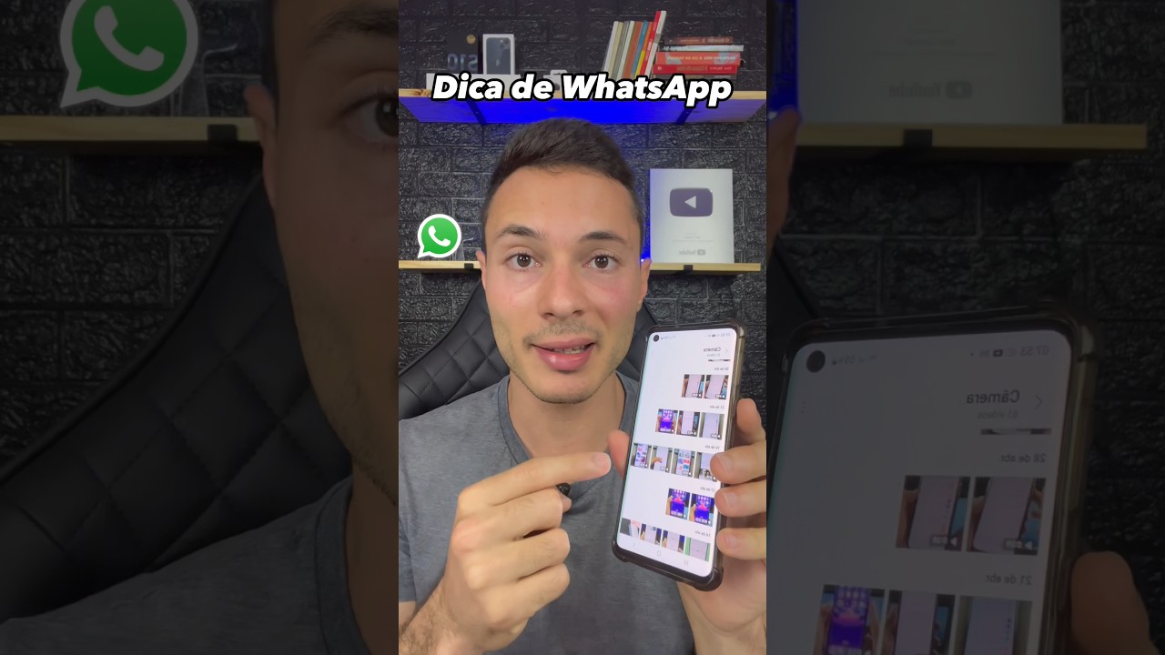 Como desligar o salvamento automatico das fotos recebidas no whatsapp 1