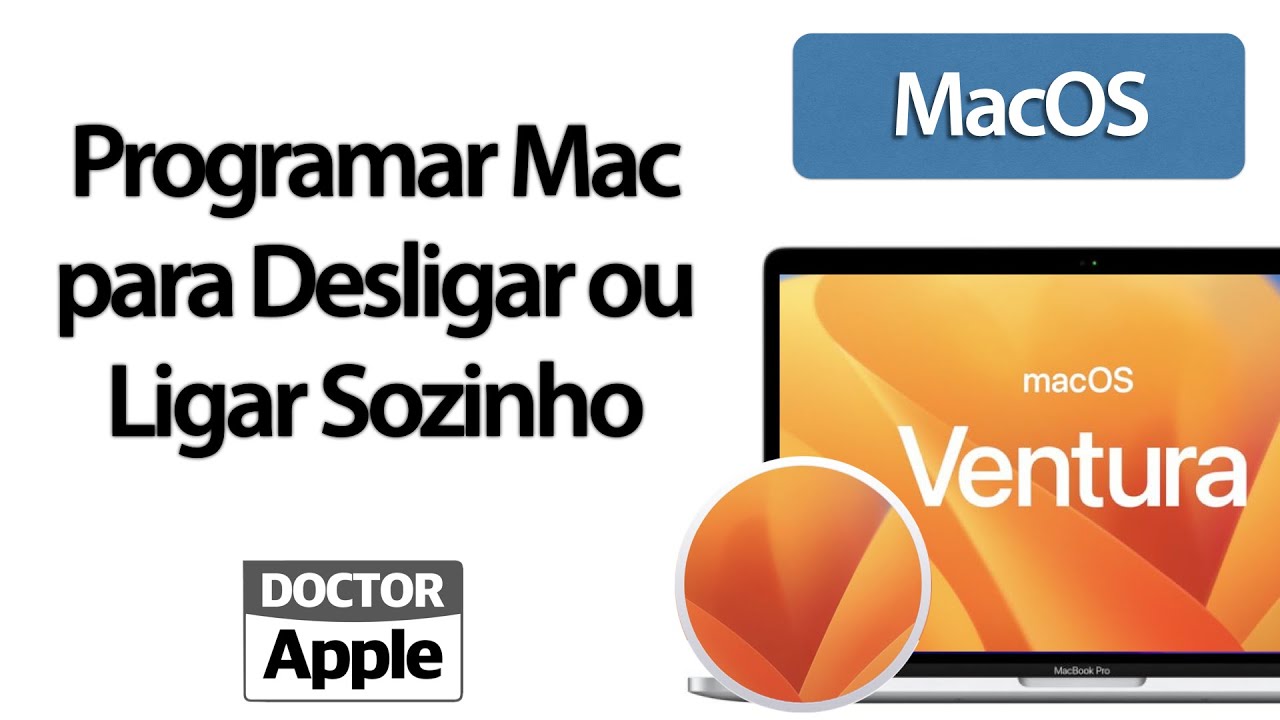 Como programar o mac os x para ligar sozinho 1