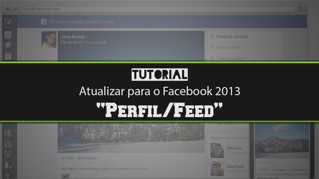 Como atualizar o facebook para ter o novo feed de noticias 1