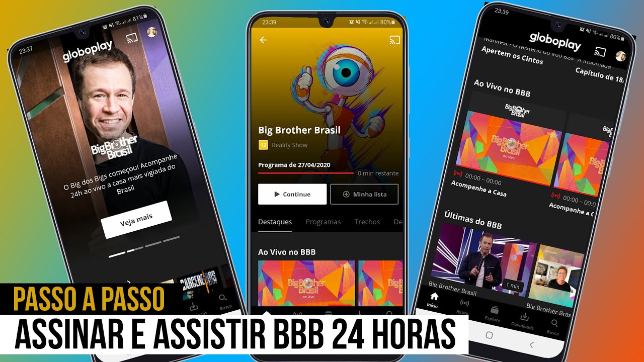 Como assistir videos do big brother brasil no globotv 1
