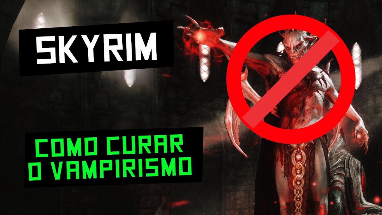 Como curar o vampirismo e a licantropia em skyrim 1