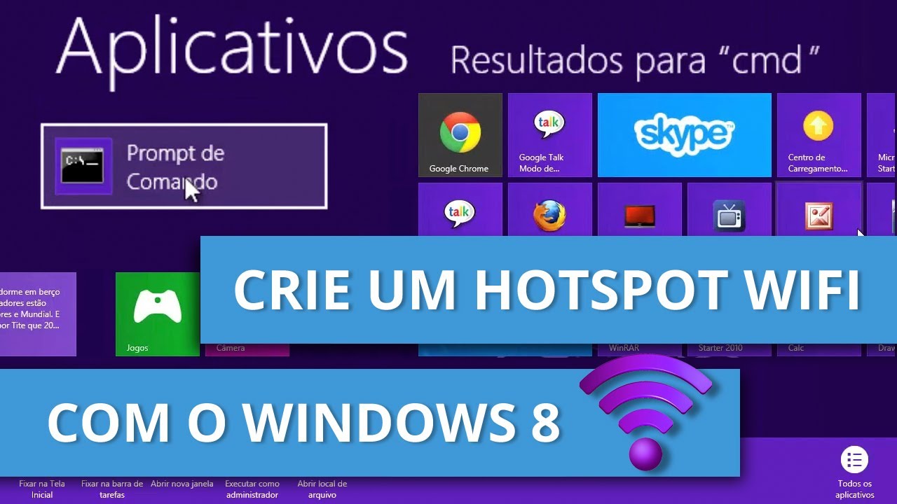 Como compartilhar internet cabeada por wi fi no mac e no windows 8 1