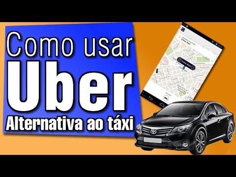 Como usar o aplicativo uber para pedir taxi e carona 1