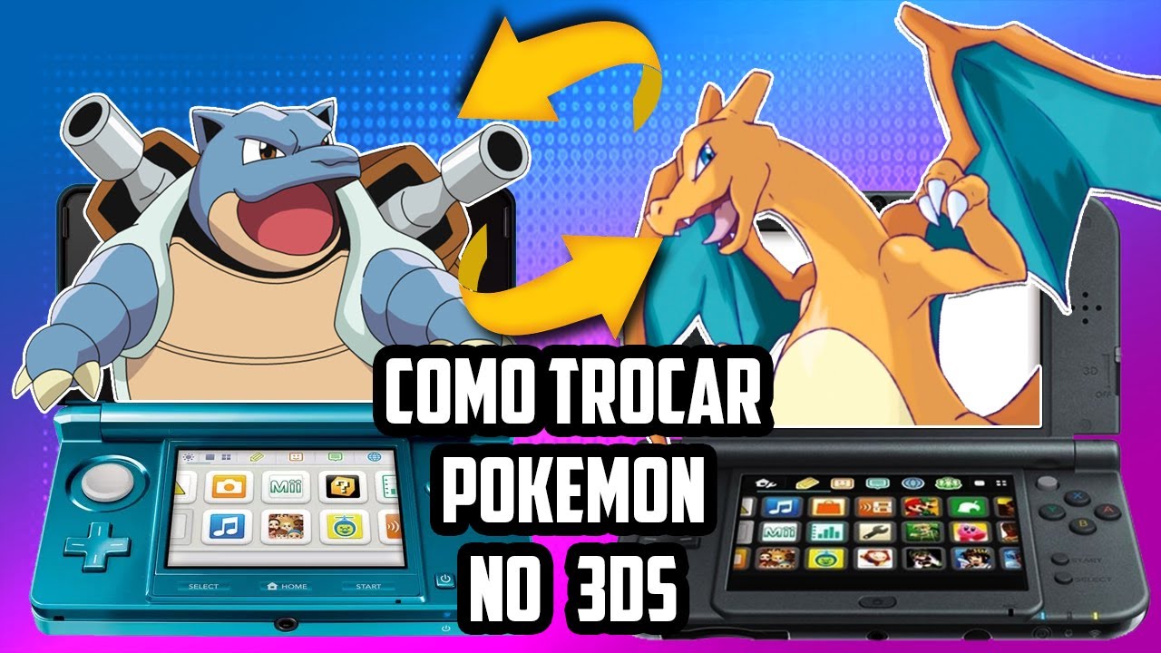 Como trocar pokemons na internet com gts 1