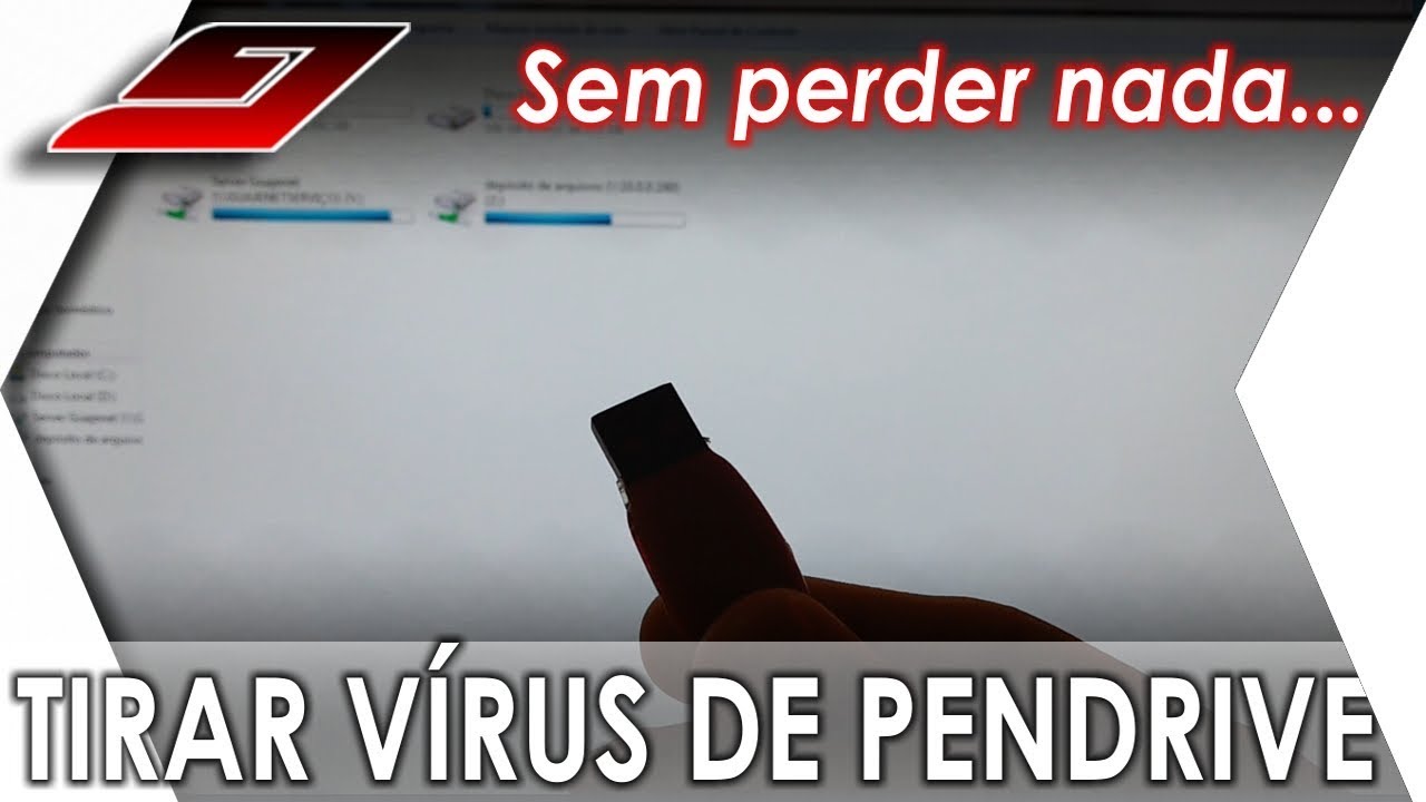 Como remover um virus do pendrive 1