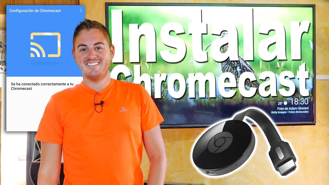 Como configurar o chromecast a partir de um celular 1