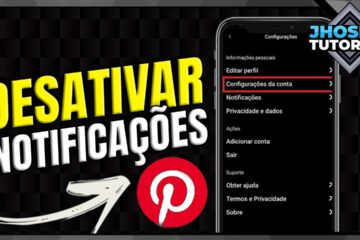 Como configurar as notificacoes do pinterest