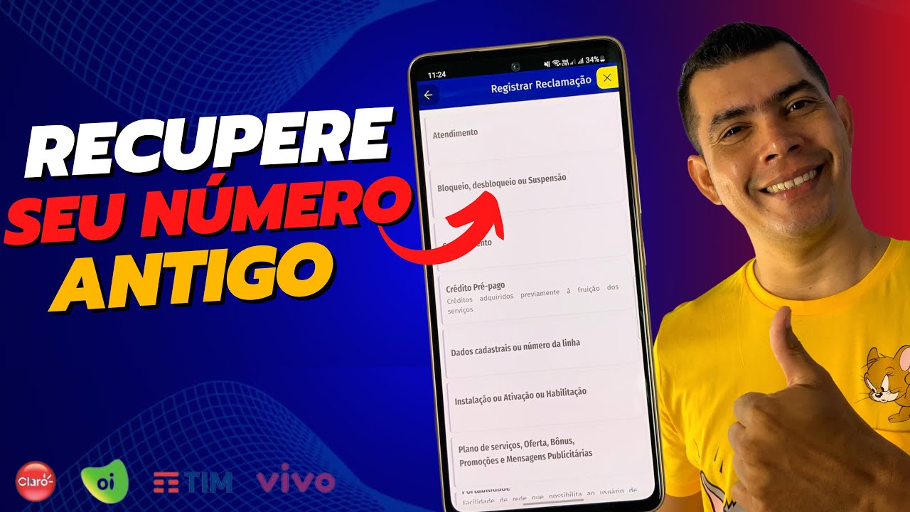 Como saber o numero do novo chip que esta em seu celular roubado 1