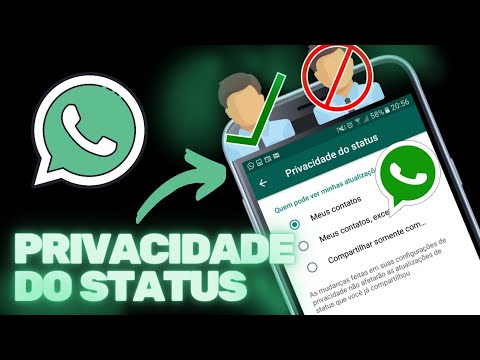 Como alterar o seu status no whatsapp 1