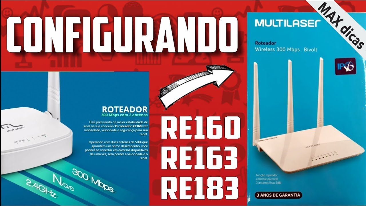 Como configurar um roteador multilaser 1