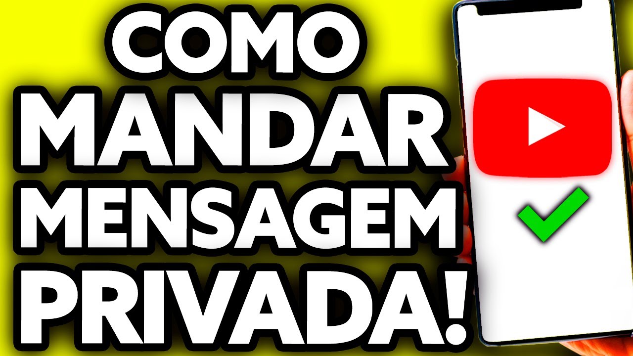 Como enviar e receber mensagens privadas no youtube 1