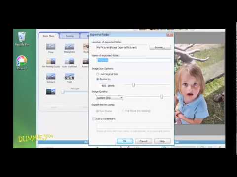 Como recortar e redimensionar fotos no picasa 1