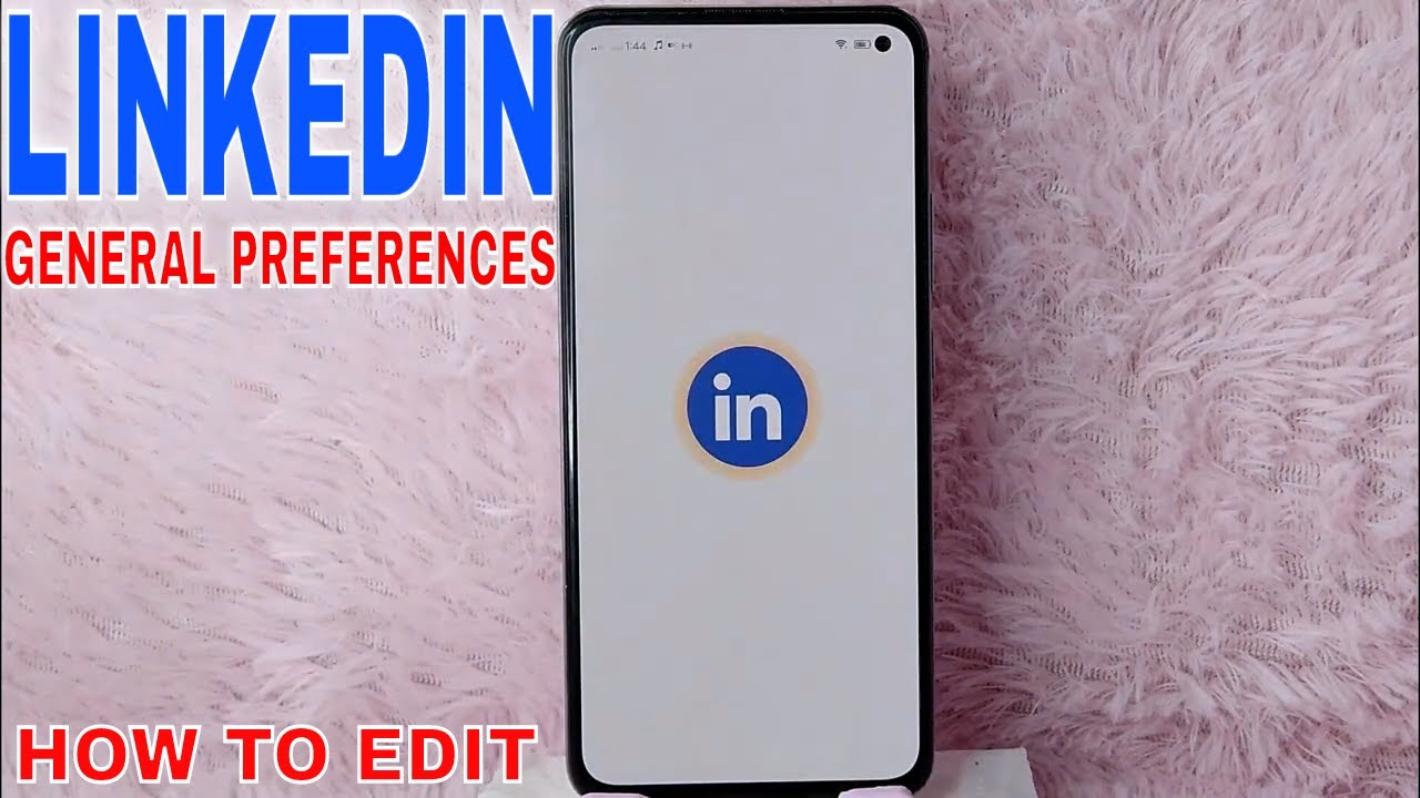Como editar preferencias da sua conta no linkedin 1