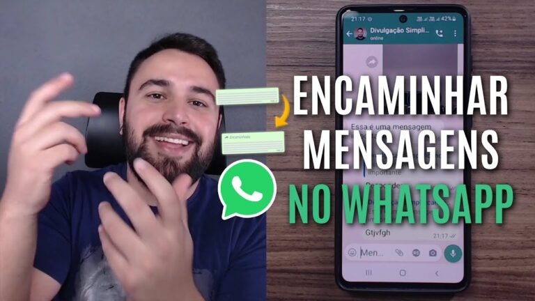 Como encaminhar mensagens de uma conversa para outra no whatsapp
