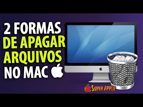 Como adicionar opcao de apagar arquivos permanentemente no mac os 1
