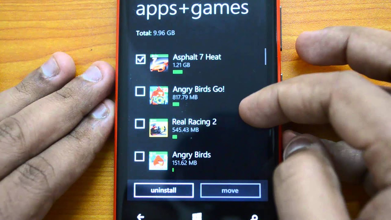 Como desinstalar varios aplicativos de uma vez no windows phone 81 1