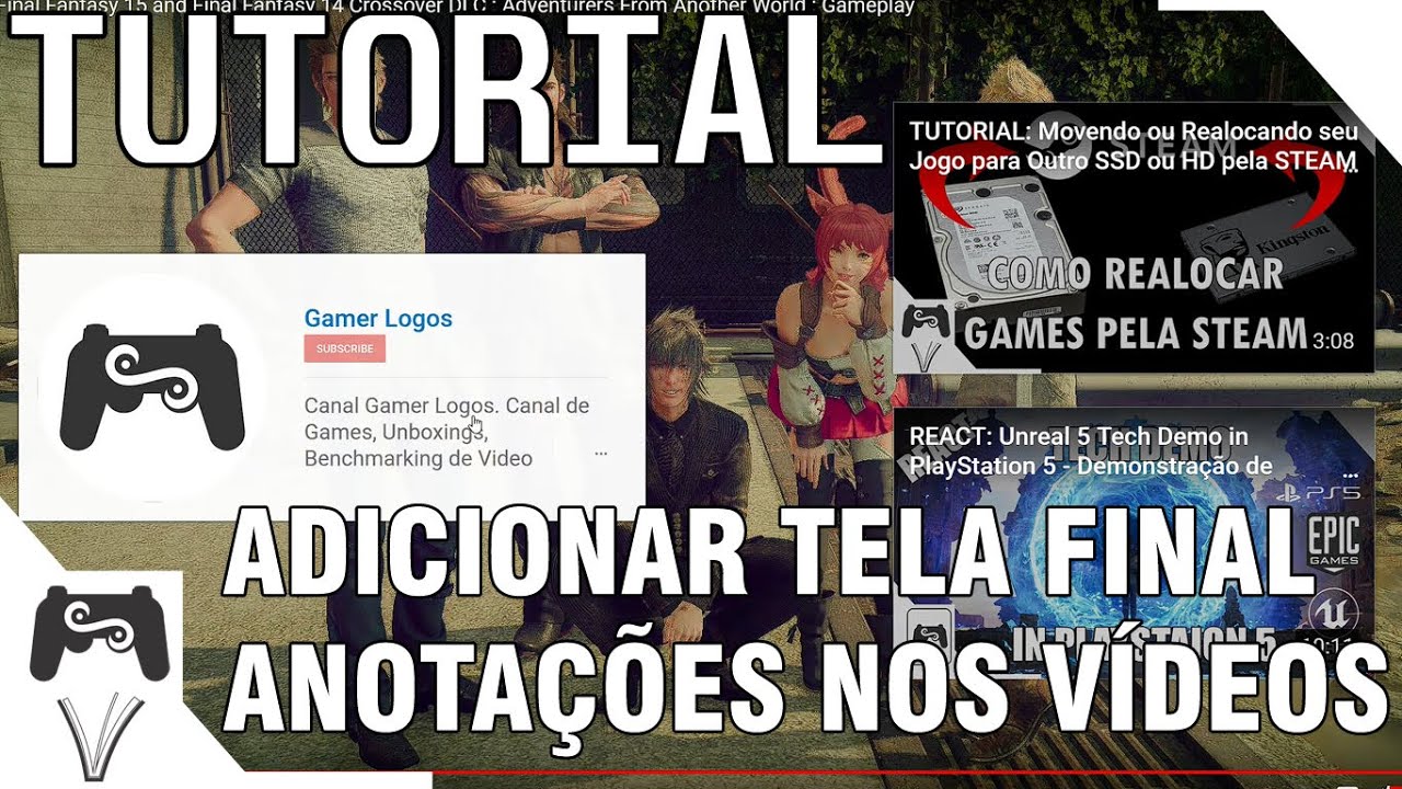 Como adicionar anotacoes a um video no youtube 1