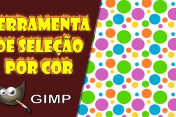 Como usar a ferramenta de selecao por cor do gimp