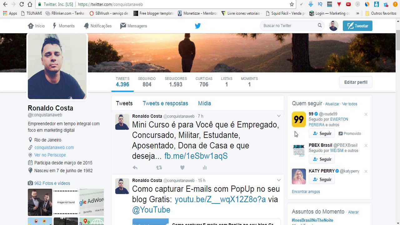 Como desativar o acesso de aplicativos no twitter 1
