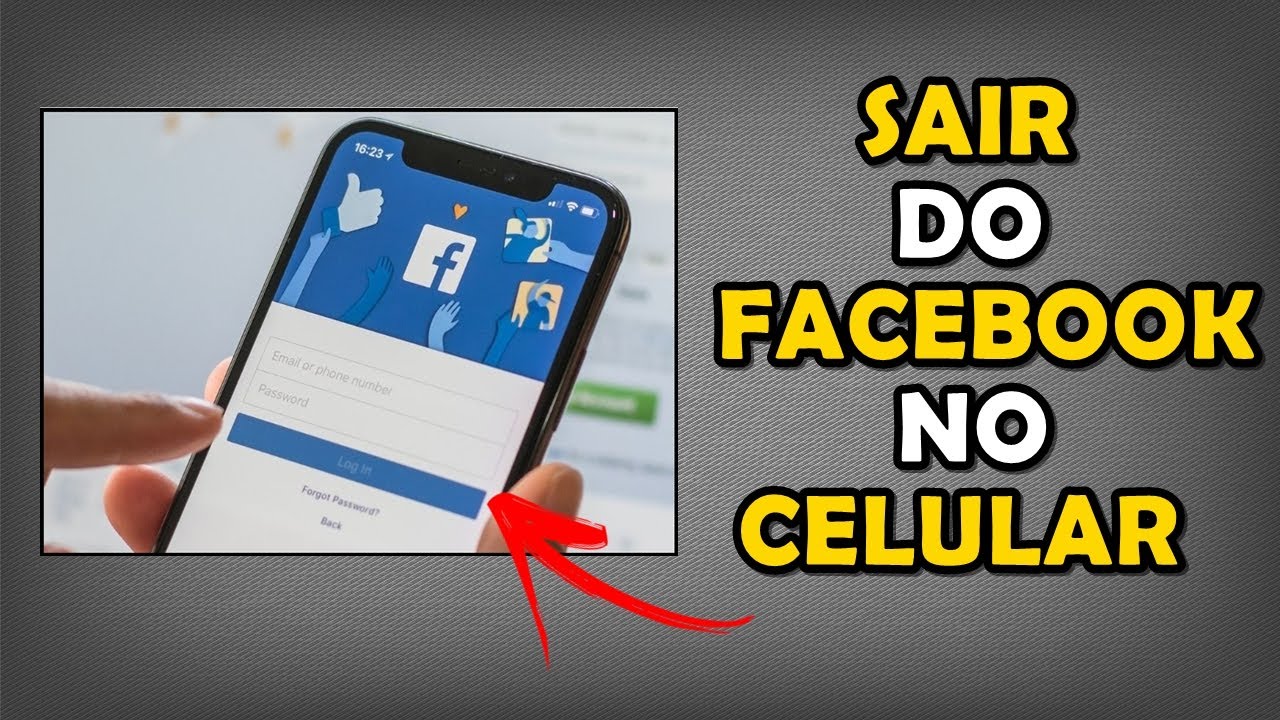 Como deslogar e sair do facebook para android 1