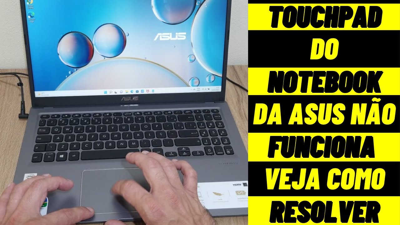 Como destravar o touchpad de um notebook asus 1