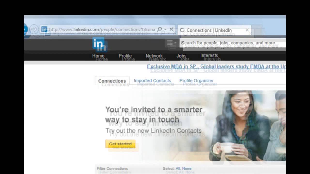 Como fazer backup de sua lista de contatos do linkedin 9