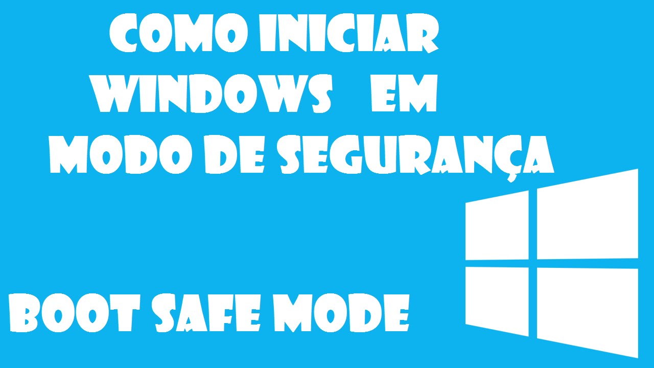 Como entrar no windows 7 e 8 pelo modo de seguranca 1