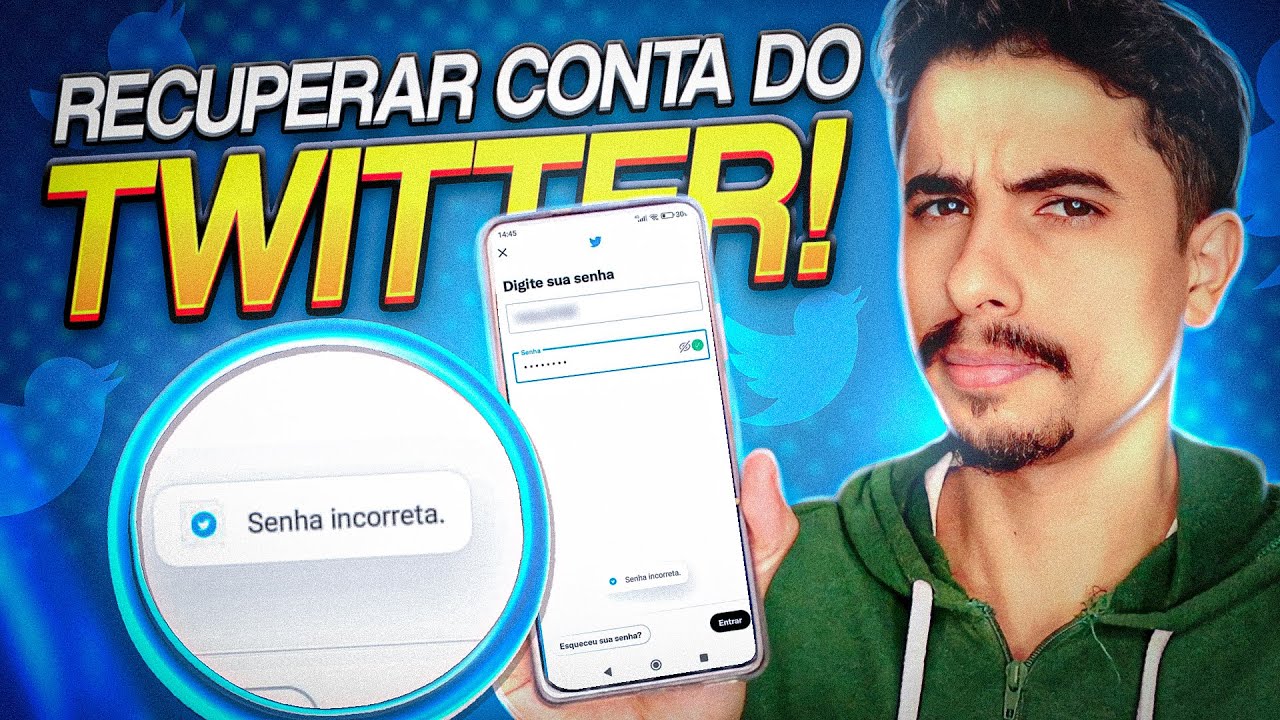 Como recuperar uma conta do twitter 1