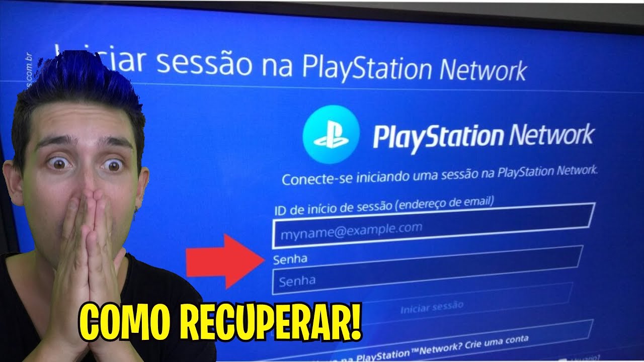 Como resetar o acesso de sua conta da playstation network 1