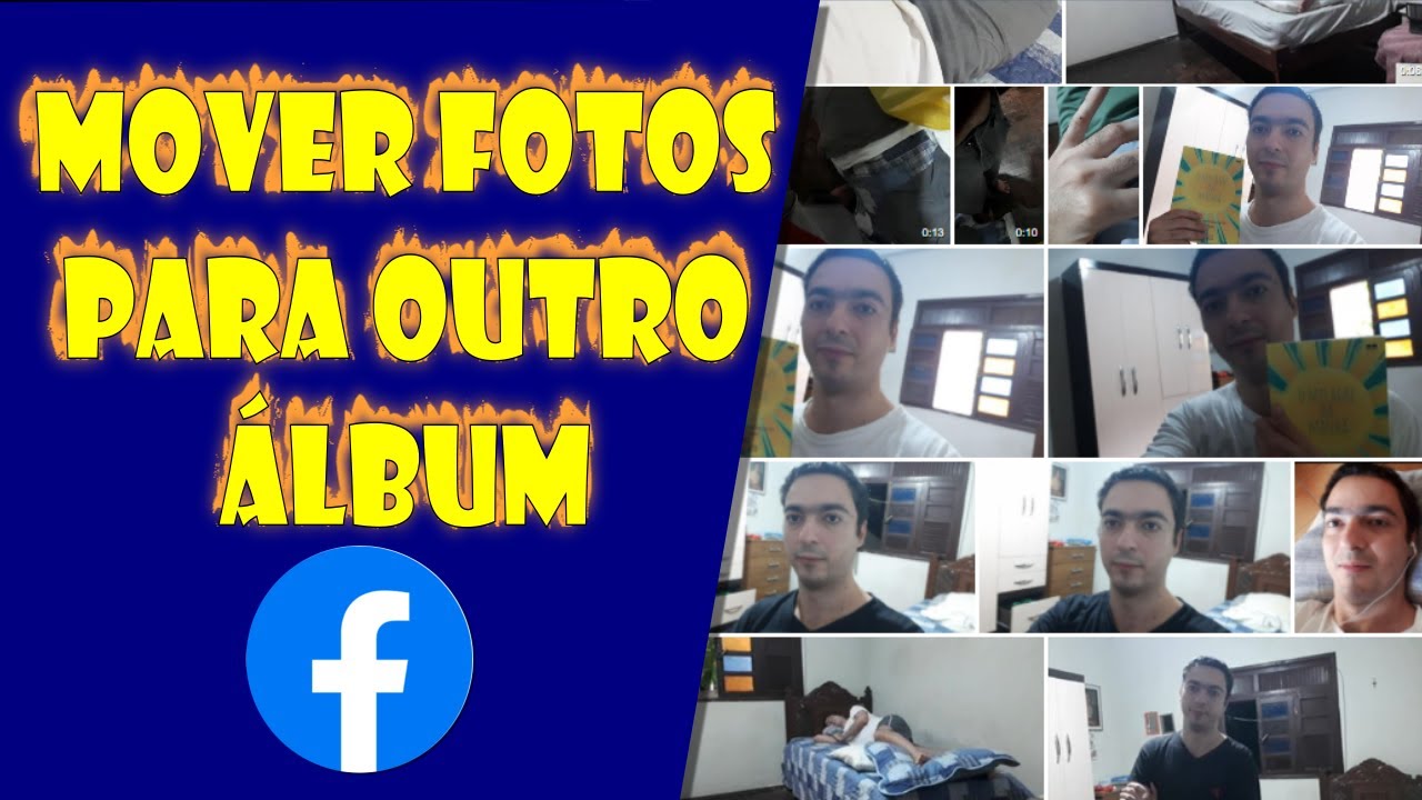Como mudar fotos de um album para outro no facebook 1