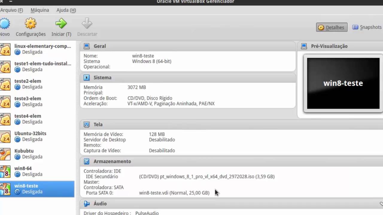 Como evitar o erro 0x000000c4 ao instalar o windows 81 no virtualbox 1