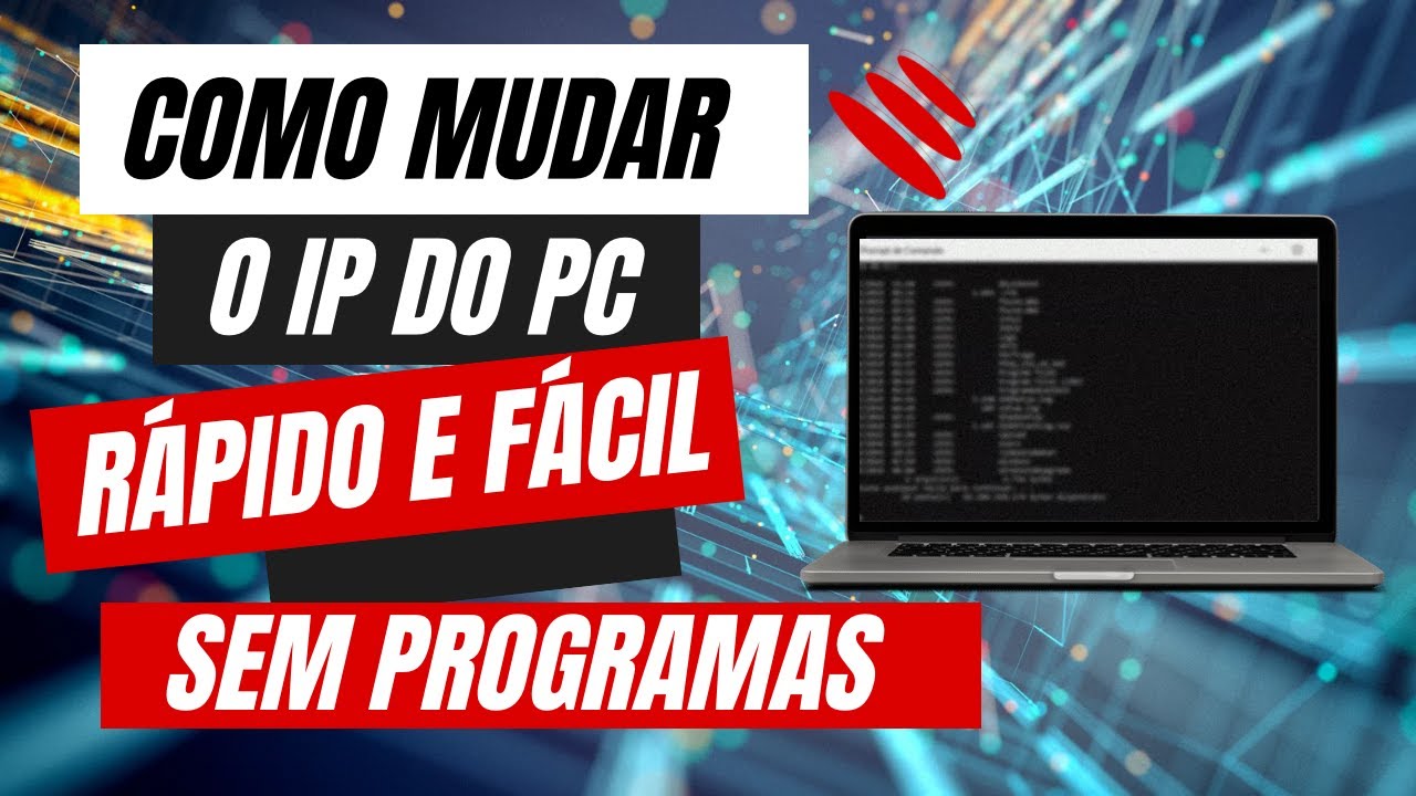 Como alterar o ip do computador 1