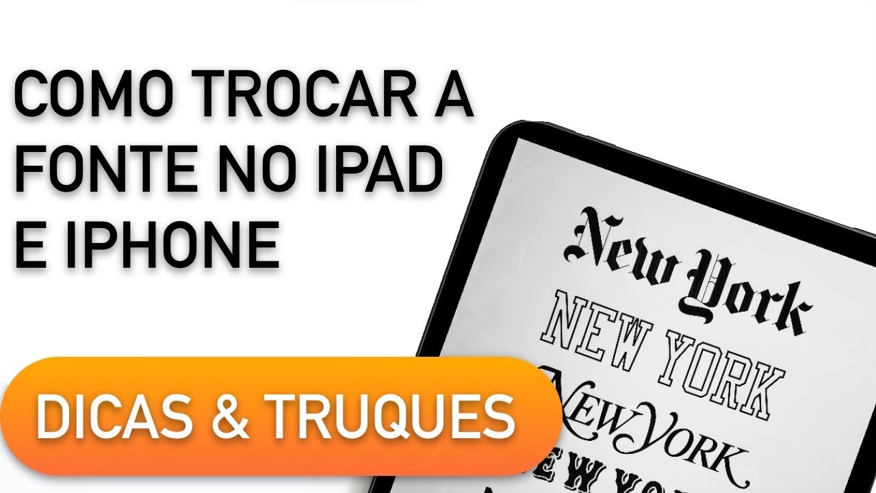 Como instalar novas fontes no iphone ou ipad aprenda 1