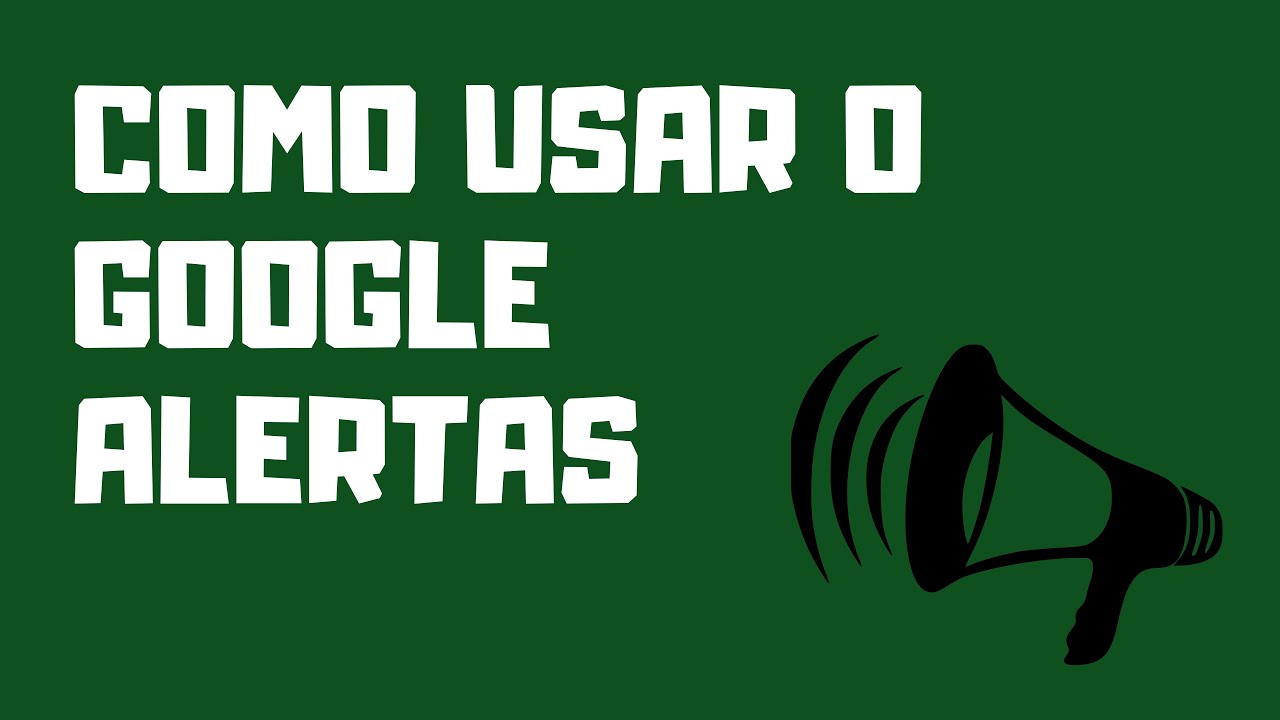 Como criar um alerta no google 1