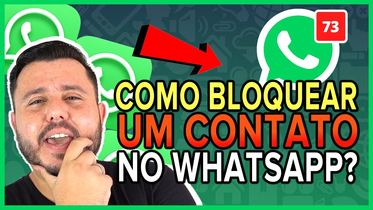 Como bloquear contatos no whatsapp 1