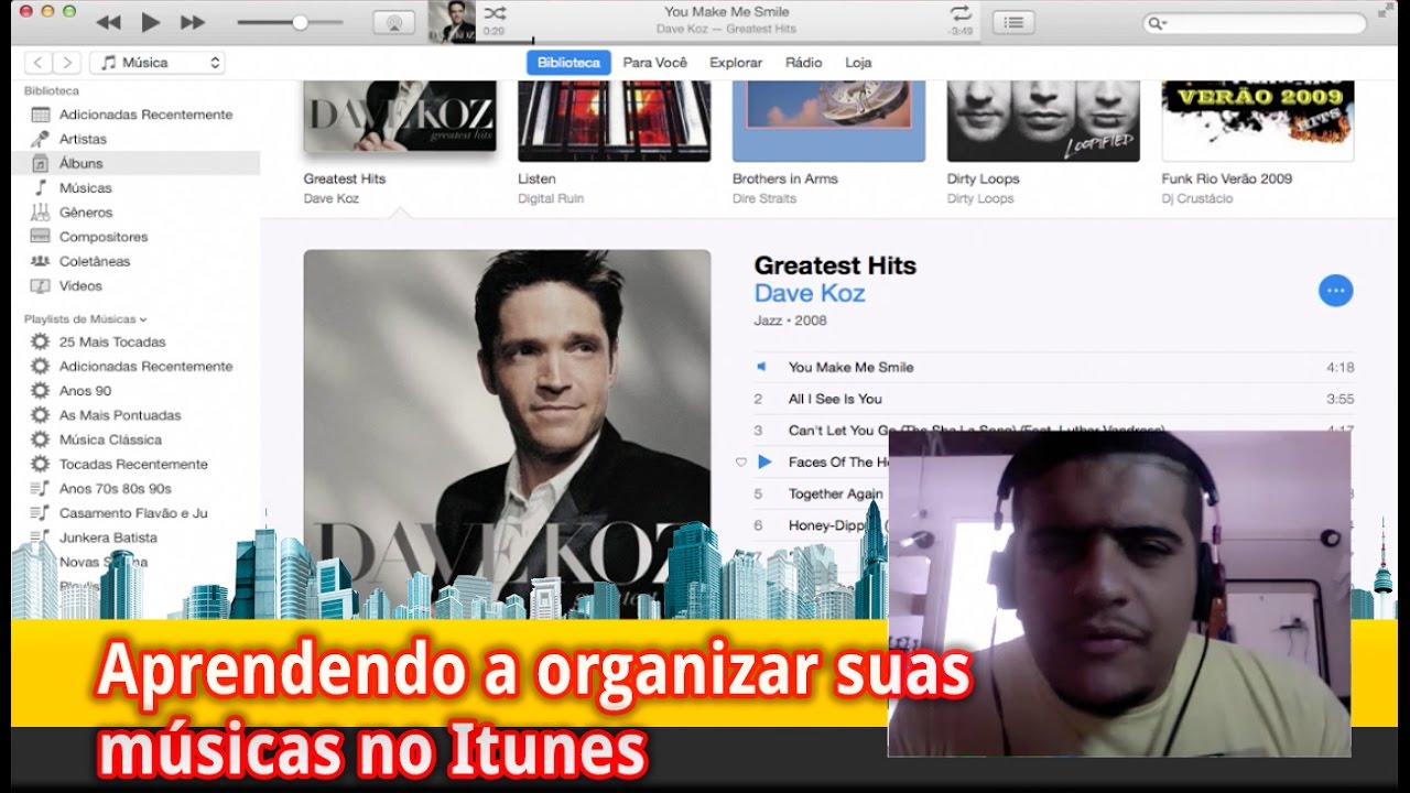 Como juntar musicas no mesmo album para organizar seu itunes 1