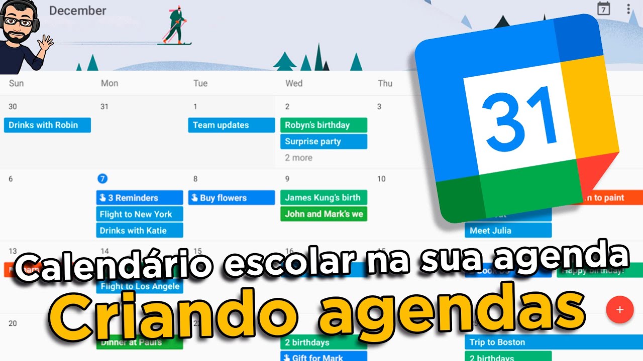 Como criar varios calendarios no google agenda 1
