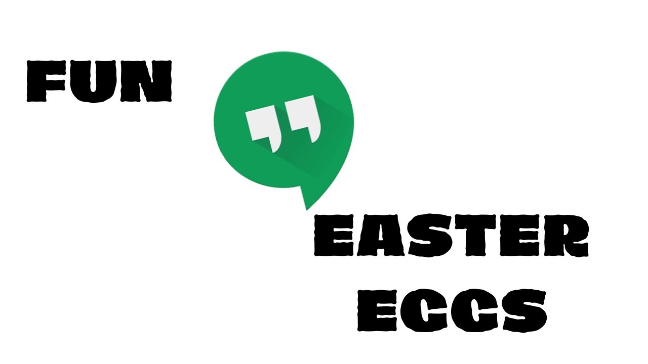 Como enviar easter eggs no hangouts do google 1
