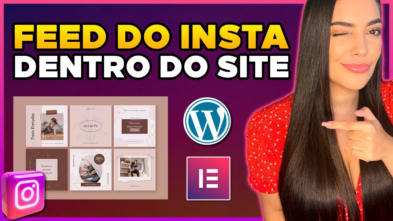 Como inserir galeria de fotos do instagram no wordpress 1