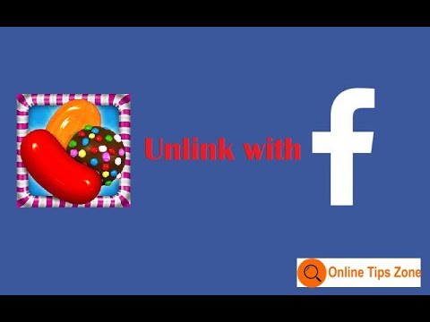 Como desconectar o candy crush do facebook 1