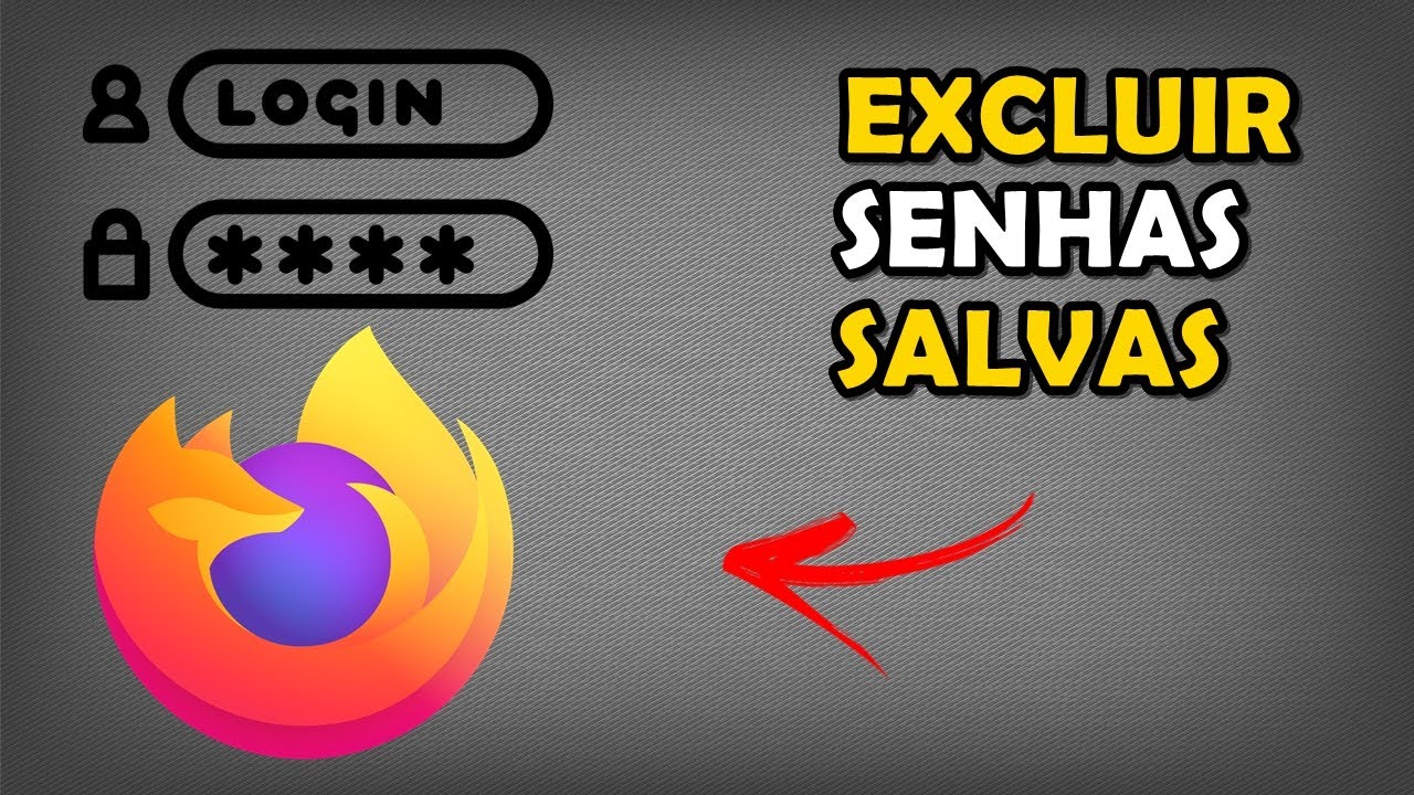 Como apagar as senhas memorizadas no firefox 1