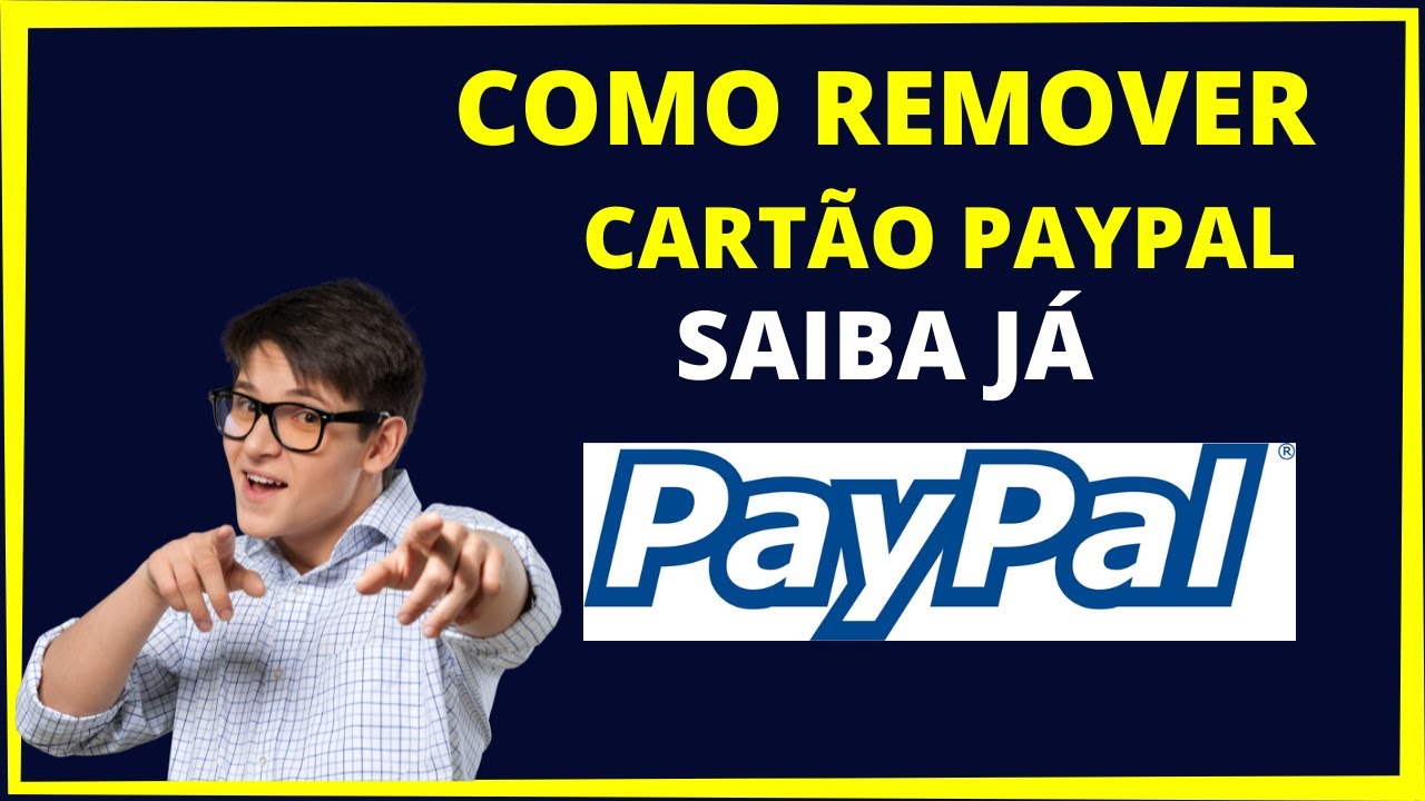Como remover um cartao do paypal sem excluir conta 1