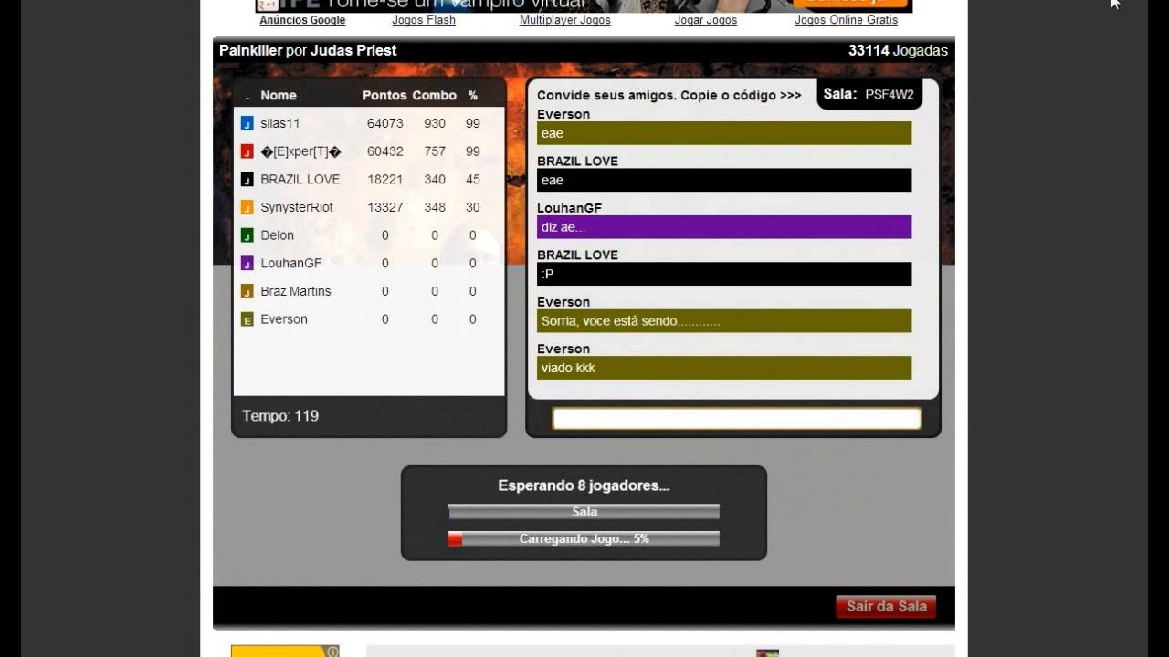 Como jogar guitar flash o popular game musical para pcs 1